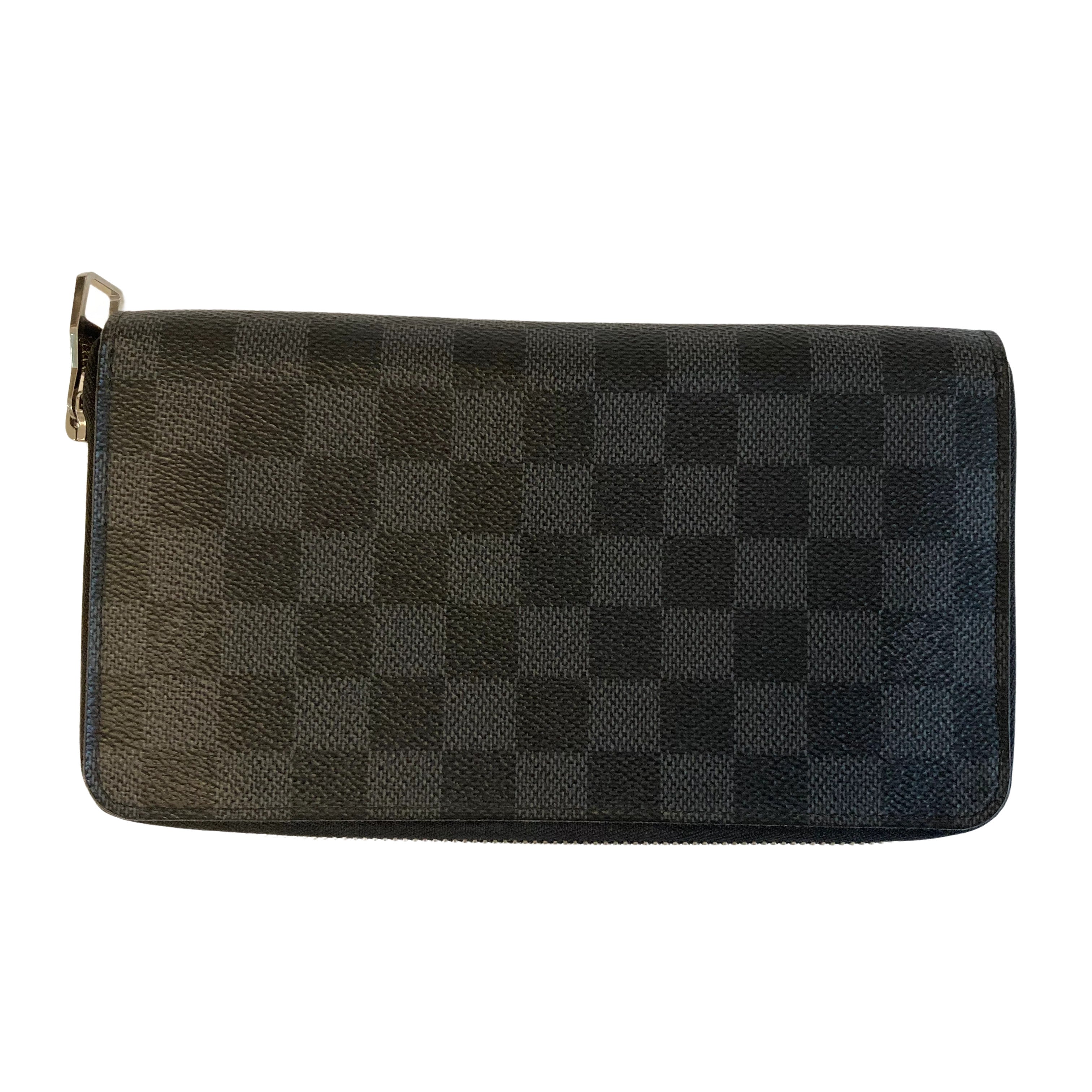 Louis Vuitton Damier Graphite Zippy Long Wallet