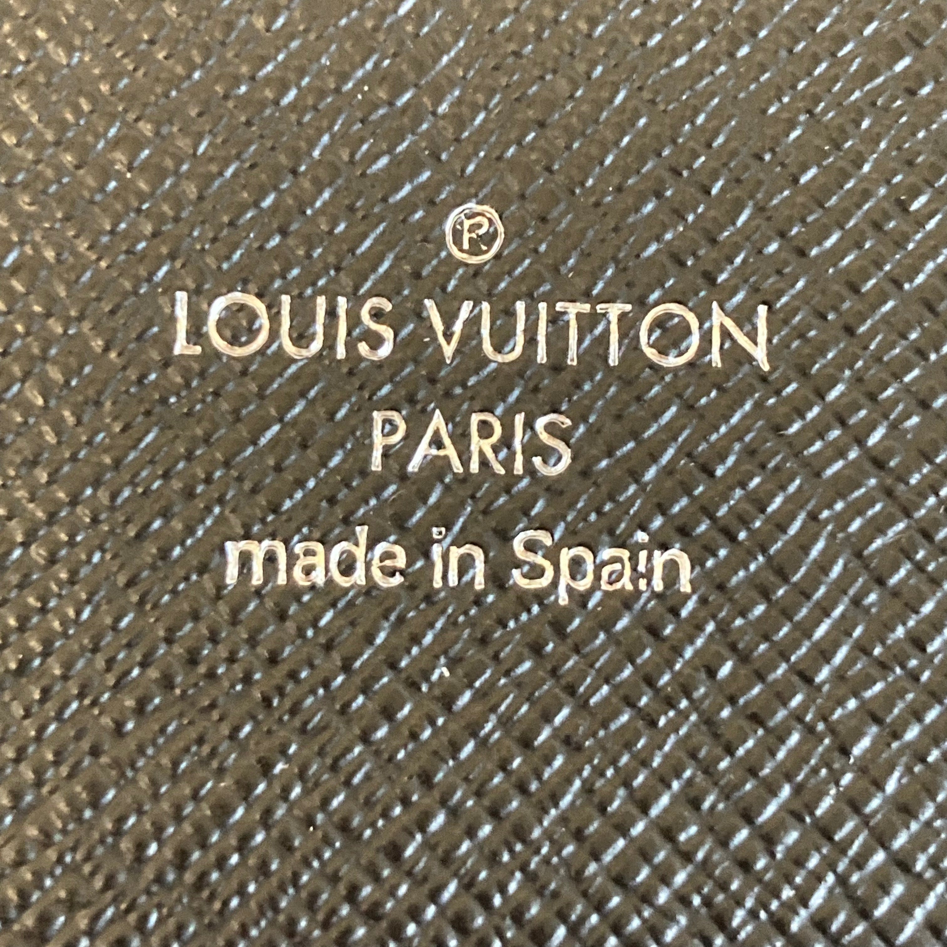 Louis Vuitton Damier Graphite Zippy Long Wallet