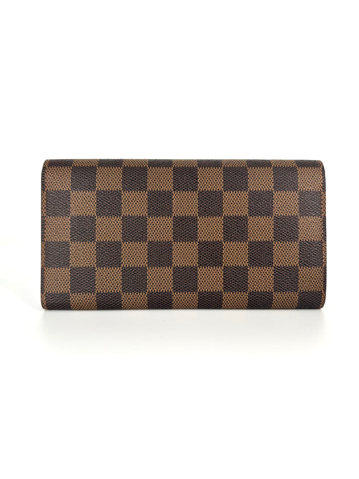 LV Damier Ebene Sarah Wallet