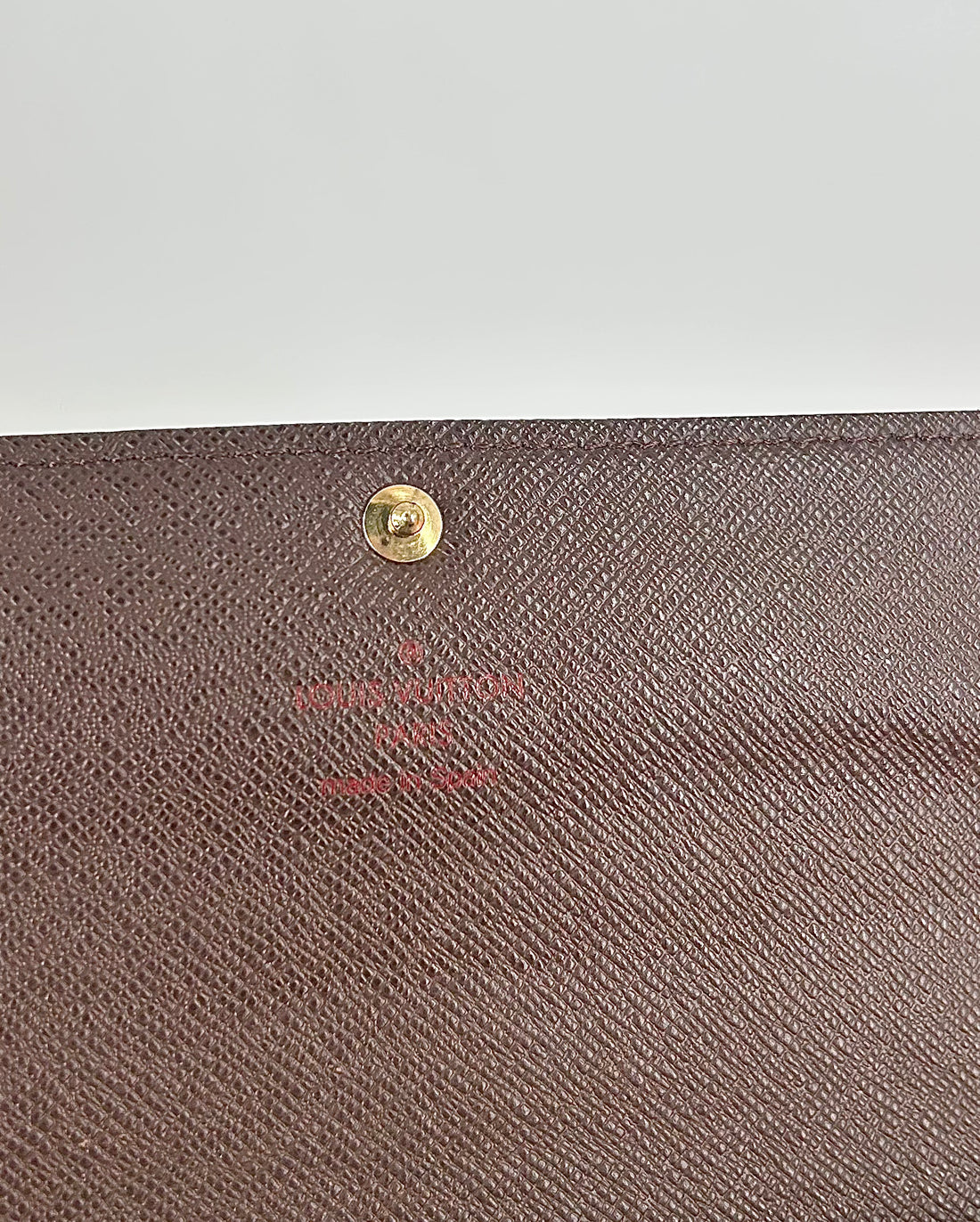 LV Damier Ebene Sarah Wallet