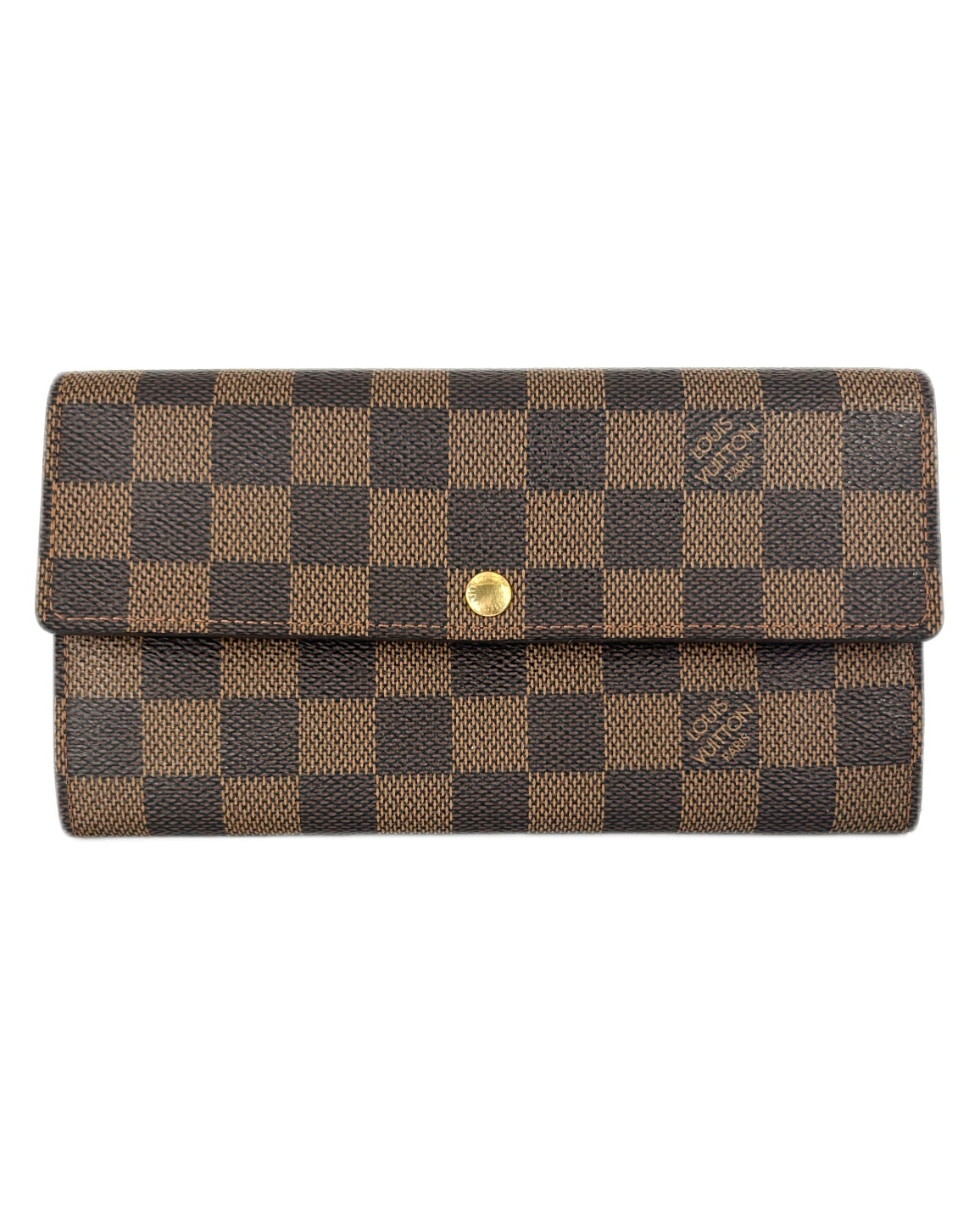 LV Damier Ebene Sarah Wallet