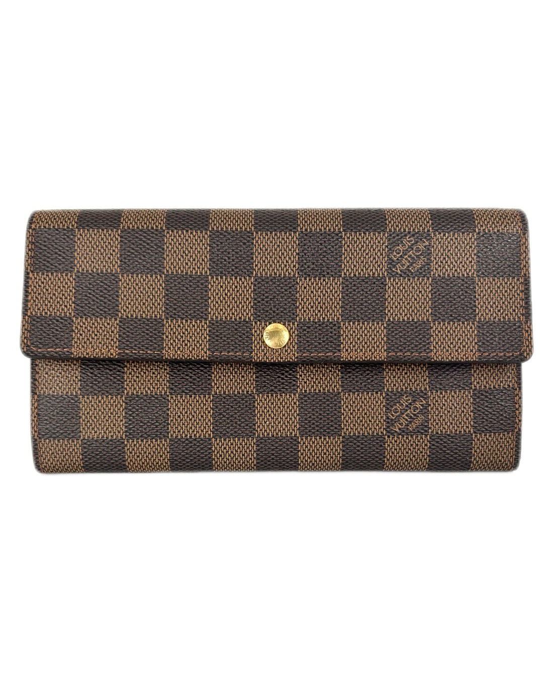 LV Damier Ebene Sarah Wallet