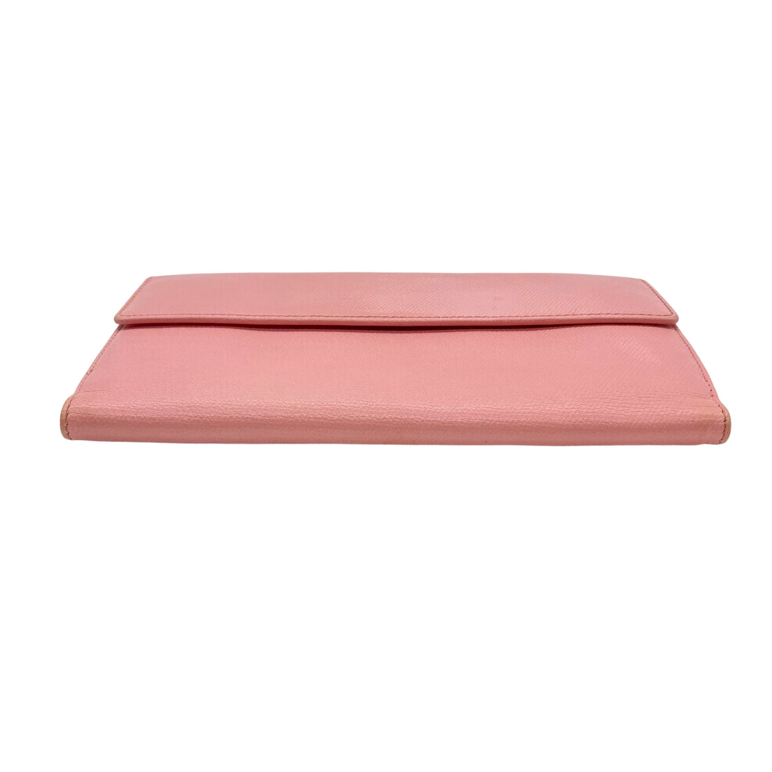 Chanel Coco Button Strap Wallet Bifold Light Pink (98***93) CC379