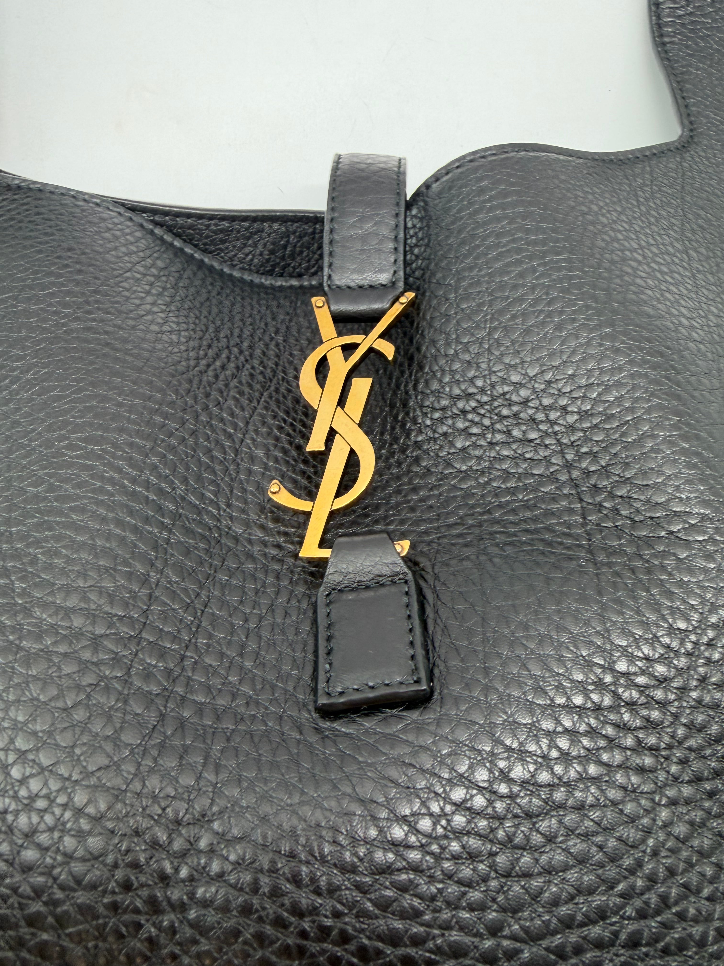 Saint Laurent Black Bea Musk-coloured Tote Bag Black SL99