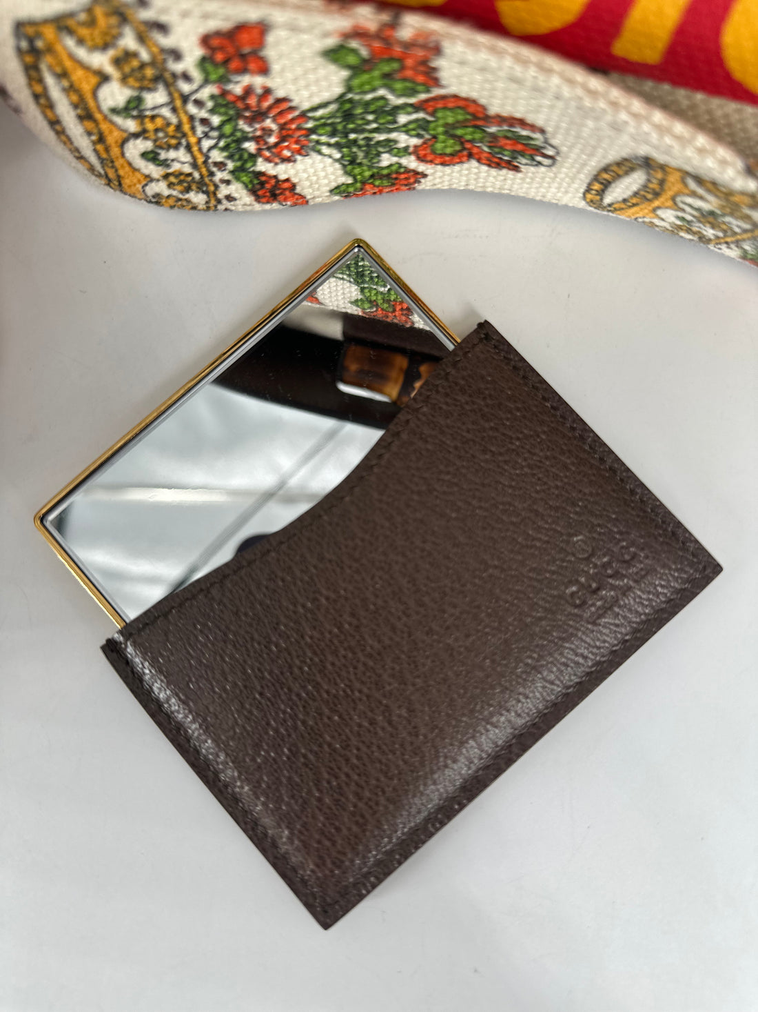 Gucci Bamboo 1947 Medium Top Handle Two Strap Shoulder Bag GG343
