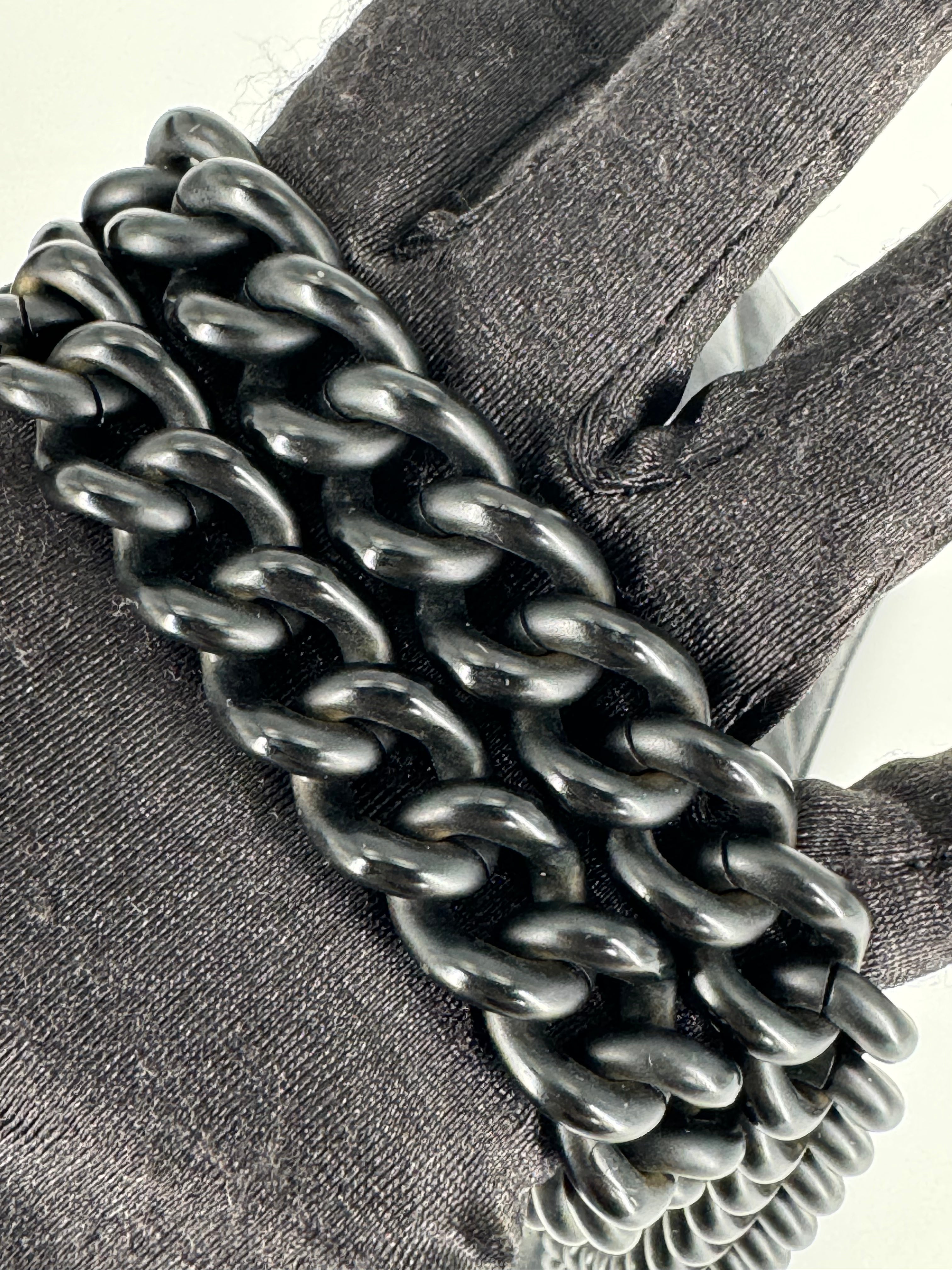 Balenciaga Women's Crush Medium Chain Bag Quilted In Black