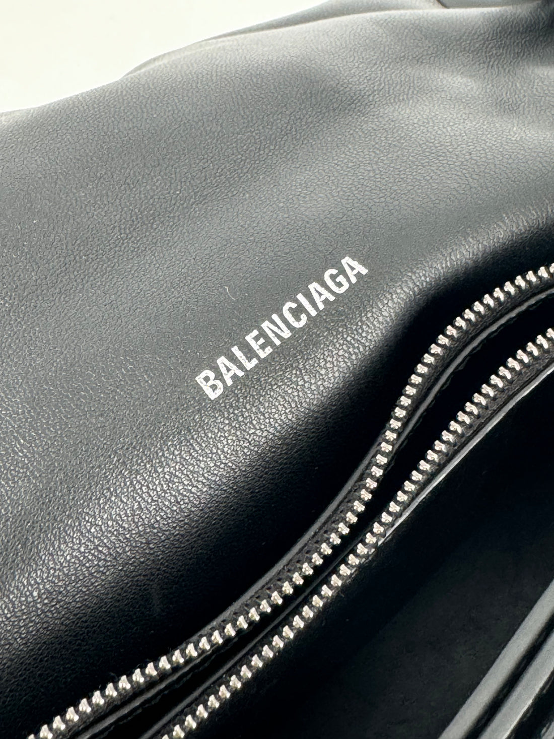 Balenciaga Women's Crush Medium Chain Bag Quilted In Black