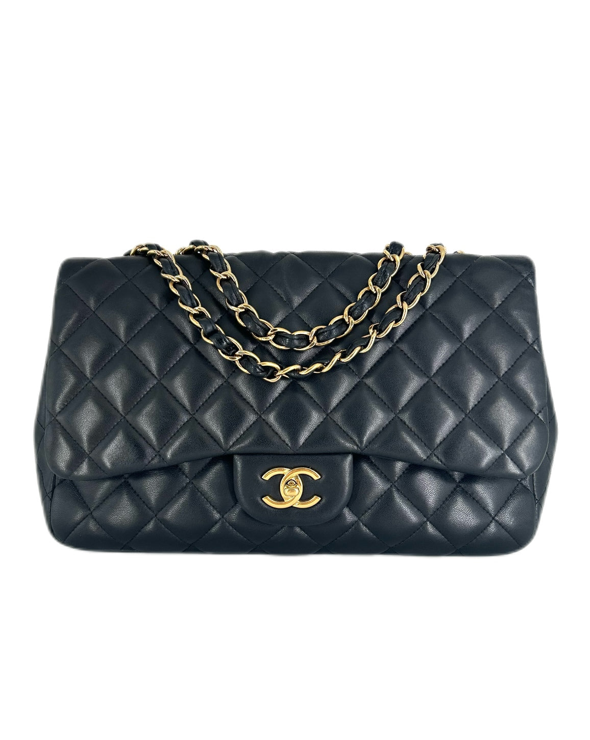 Chanel Classic Jumbo Single Flap GHW