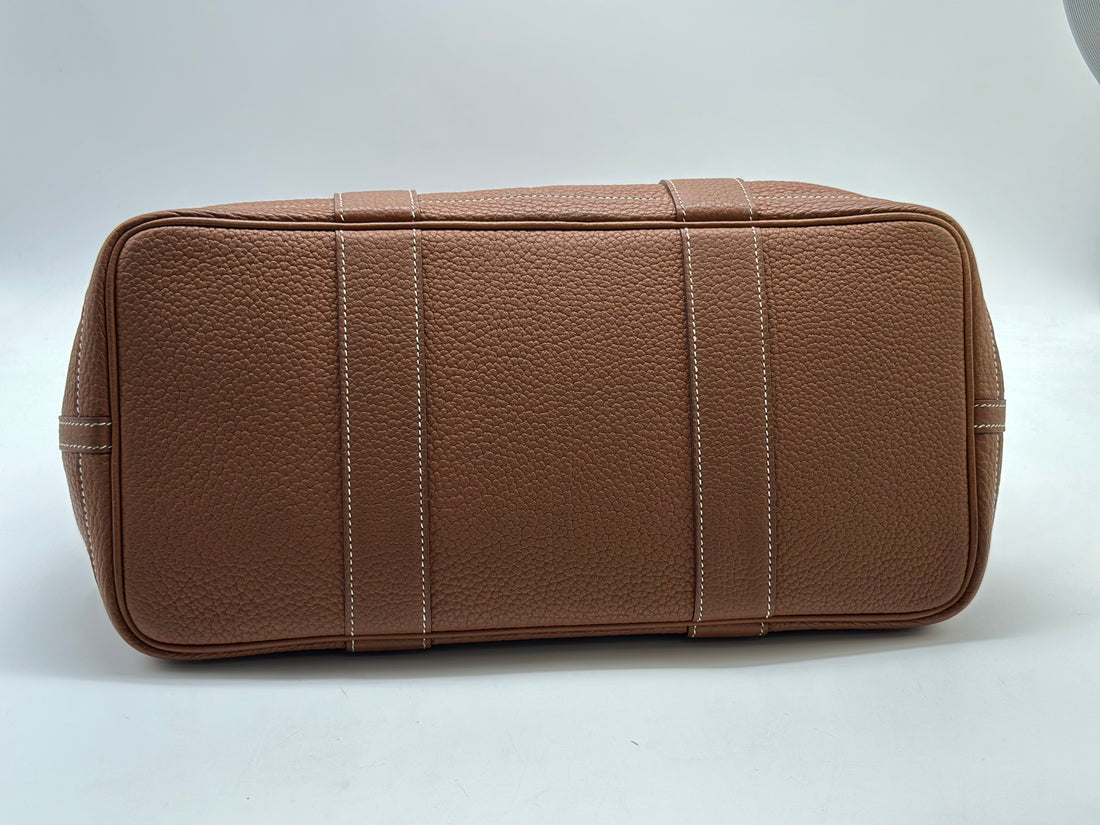 Hermes Garden Party Negonda Tote Bag Brown D HR28