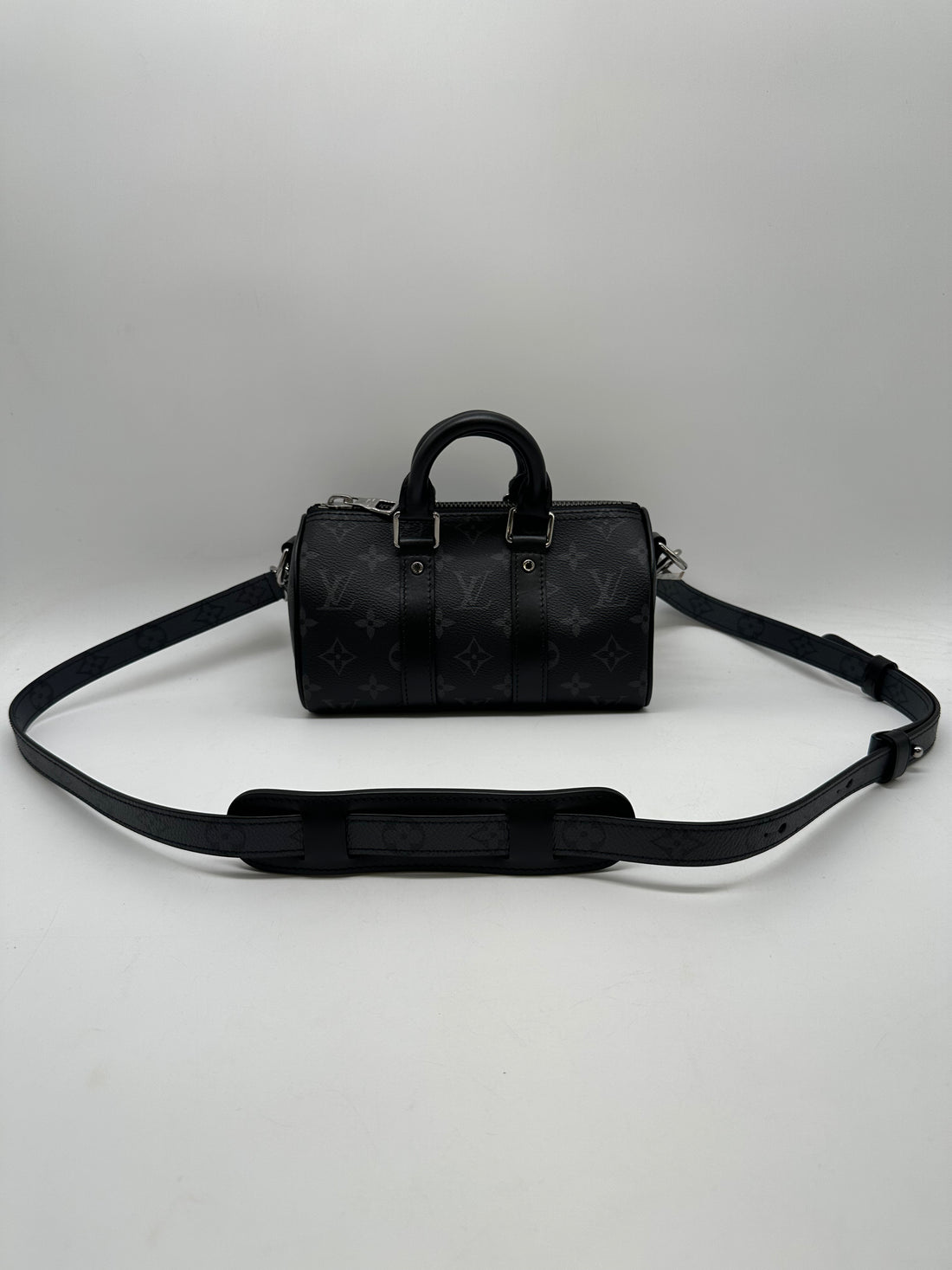 Louis Vuitton City Keepall Monogram Eclipse Blue/Black Microchip LV1014