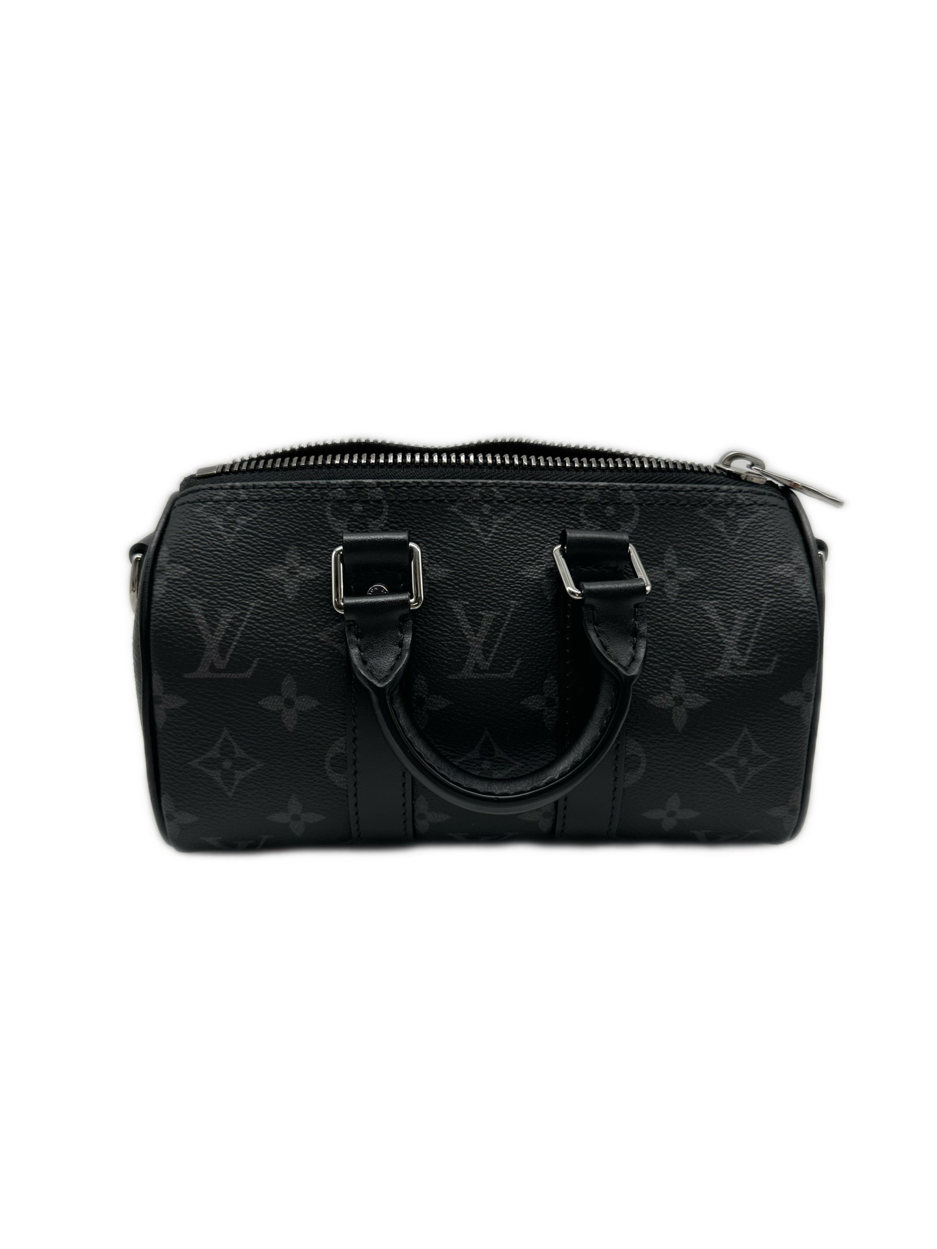 Louis Vuitton City Keepall Monogram Eclipse Blue/Black Microchip LV1014