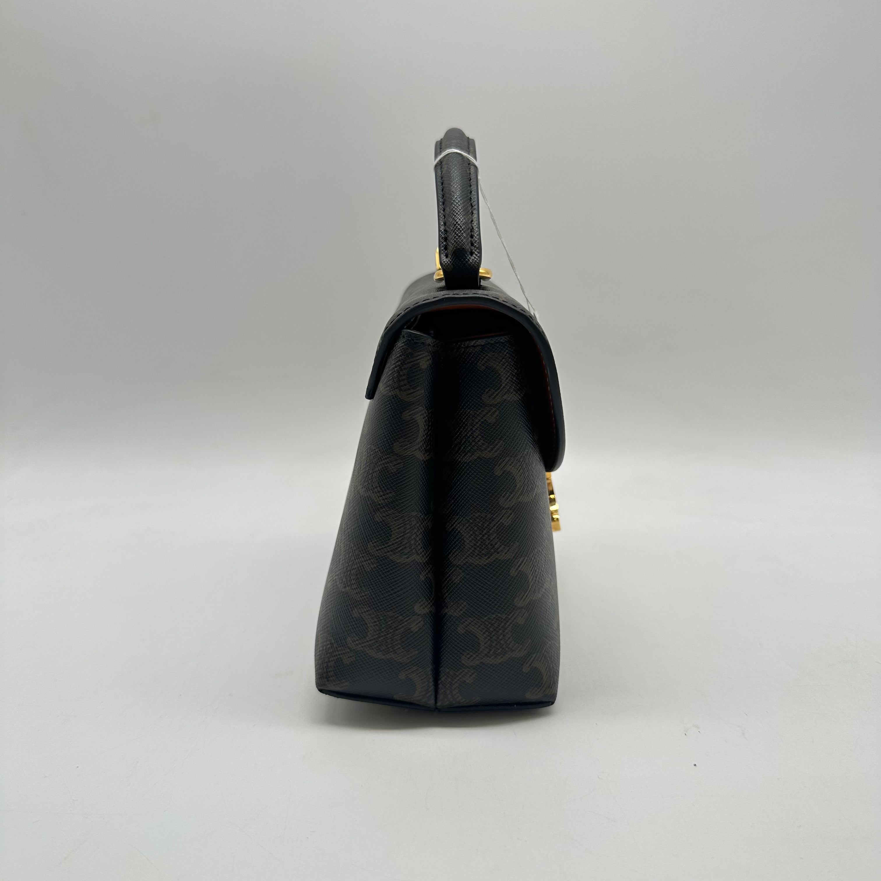 Celine Triomphe Canvas Teen Nino Tan Handbag CEHandle