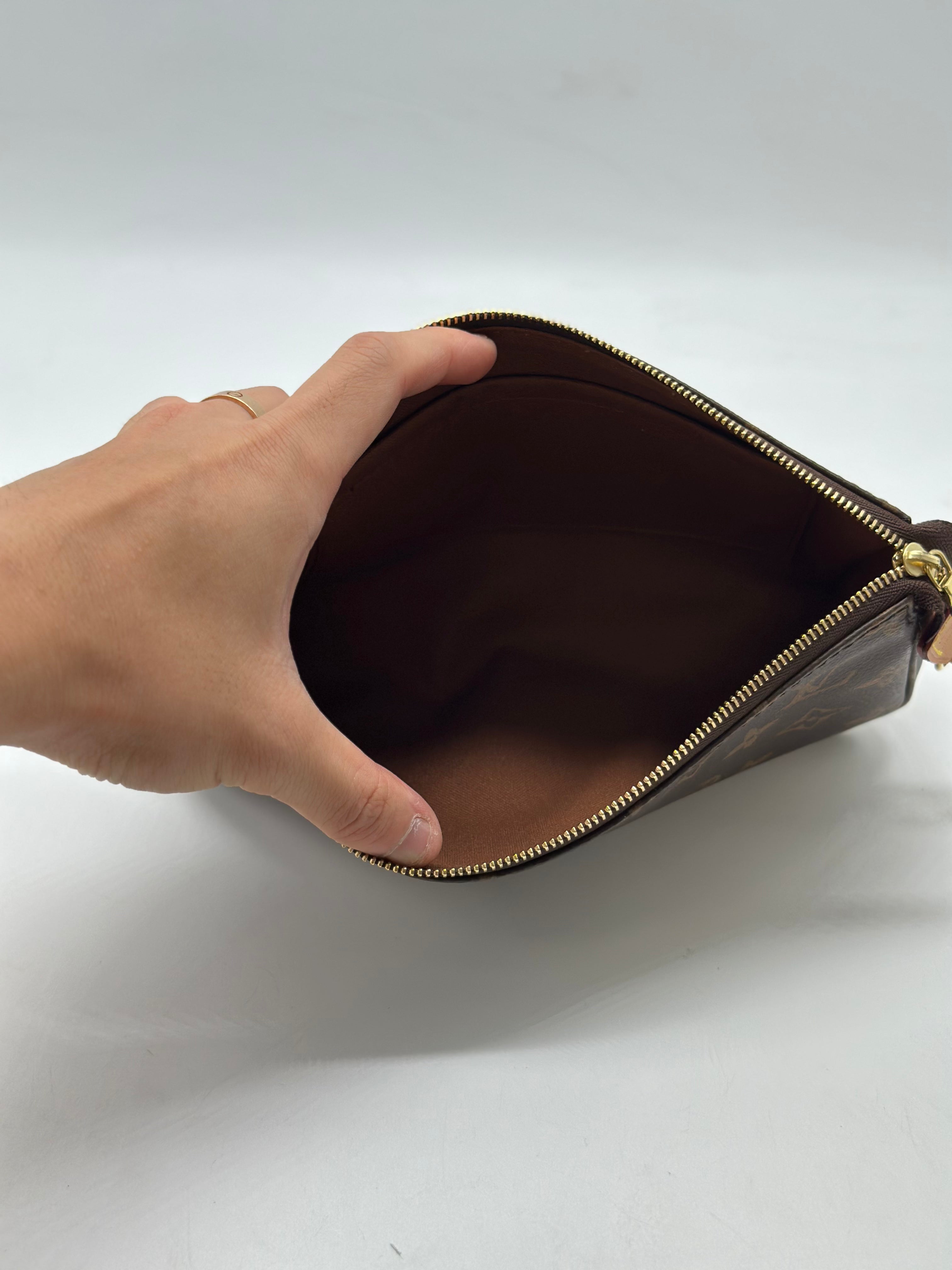 Louis Vuitton Classic Monogram Pochette Accessoires LVPO