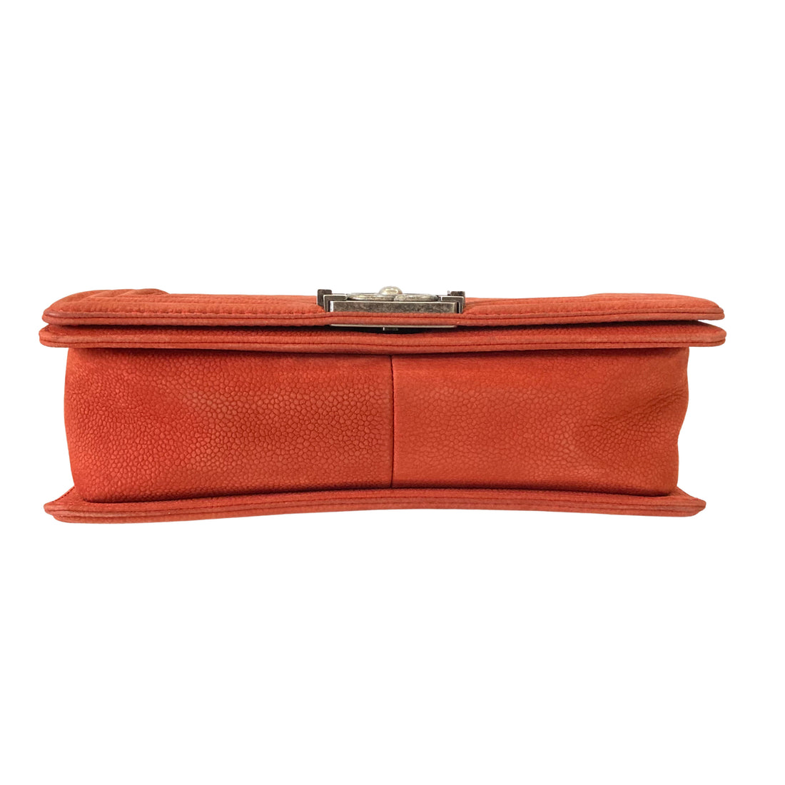 Chanel Caviar Quilted Medium Boy Flap Orange CC161