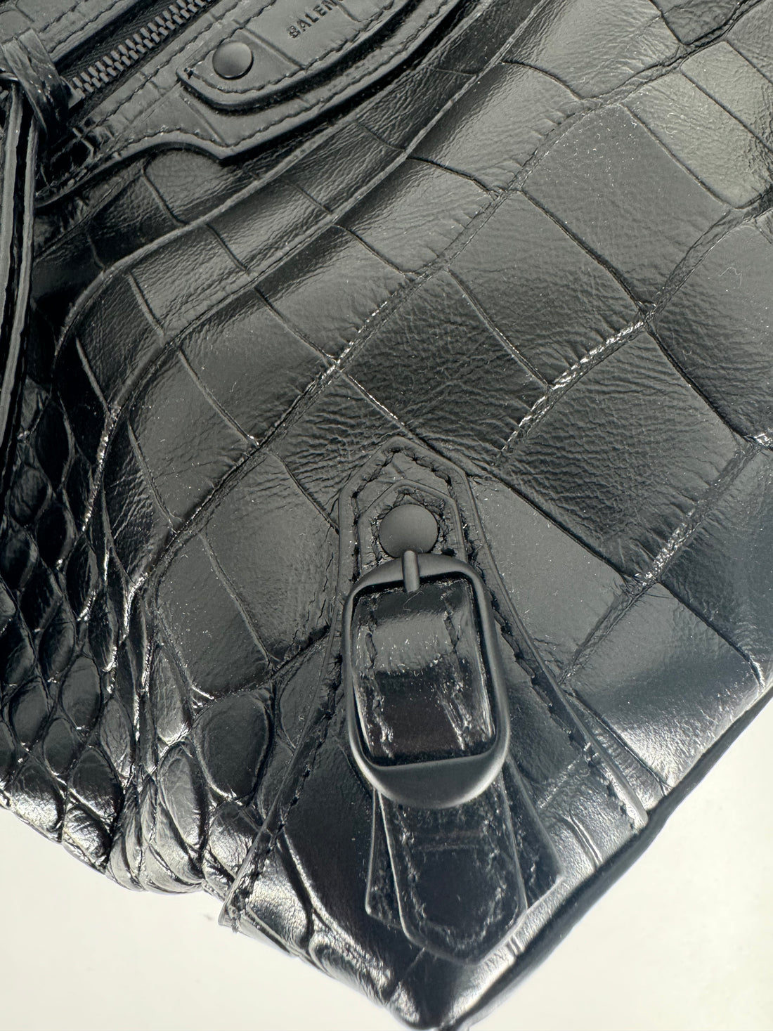 Balenciaga Embossed Neo Classic Hobo