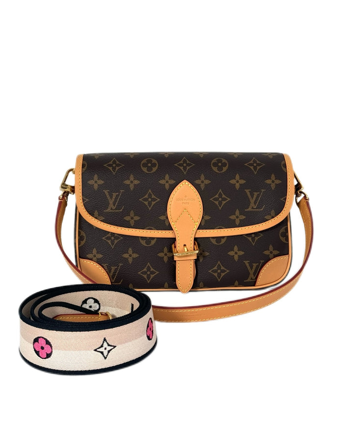 Louis Vuitton Diane Black Monogram Fullset 2025 microchipped LV919