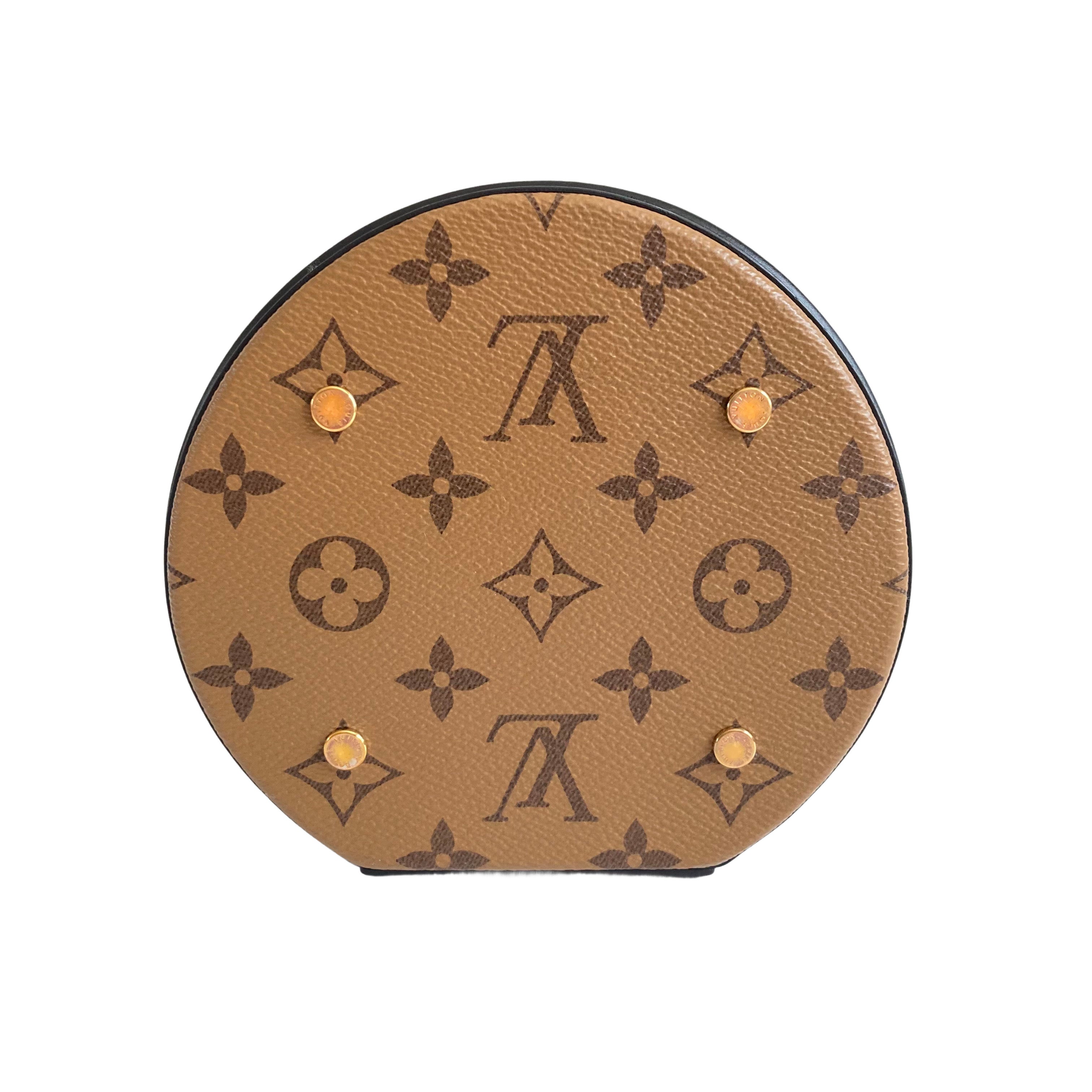 Louis Vuitton Cannes Reverse Monogram Shoulder Bag Microchip LV1032