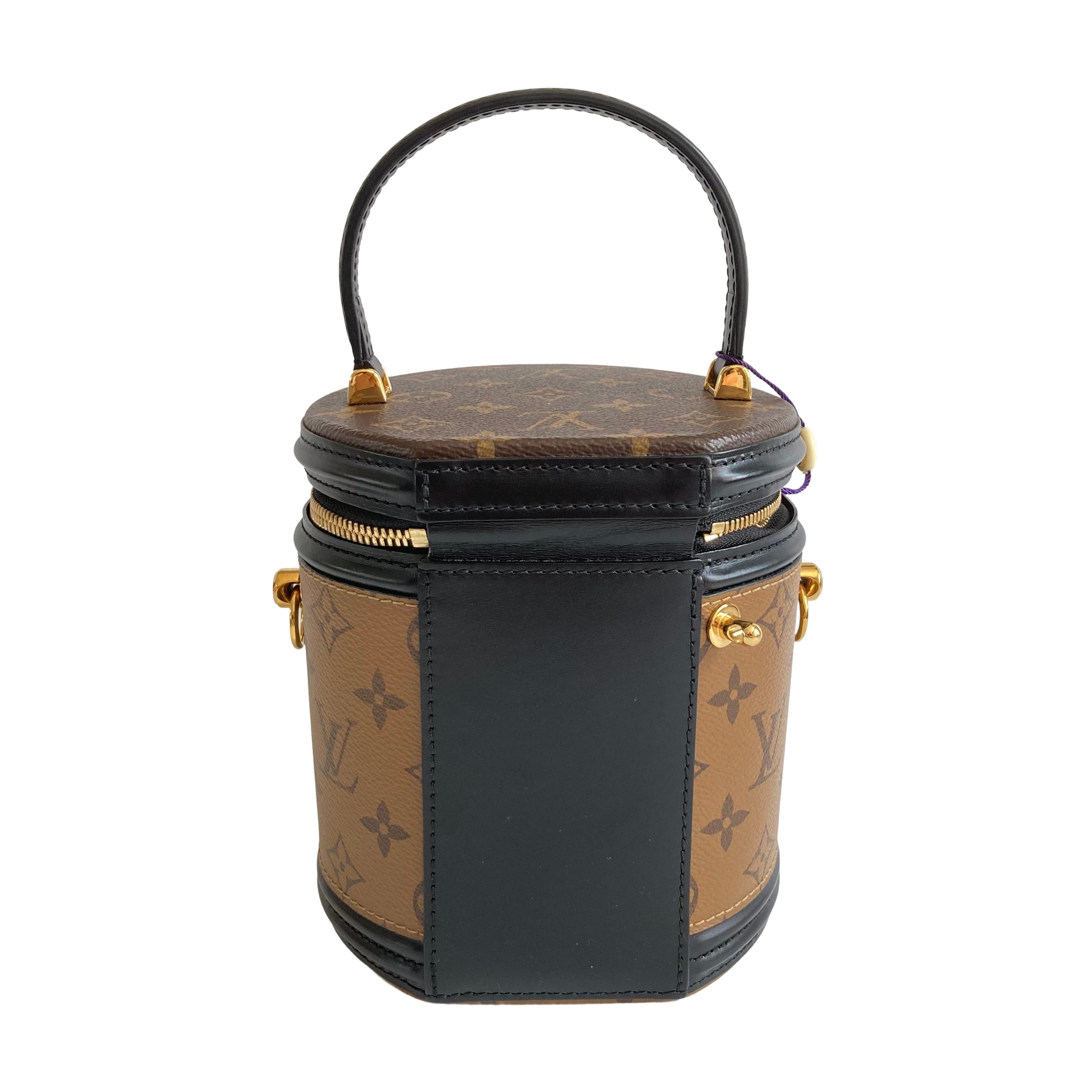 Louis Vuitton Cannes Reverse Monogram Shoulder Bag Microchip LV1032