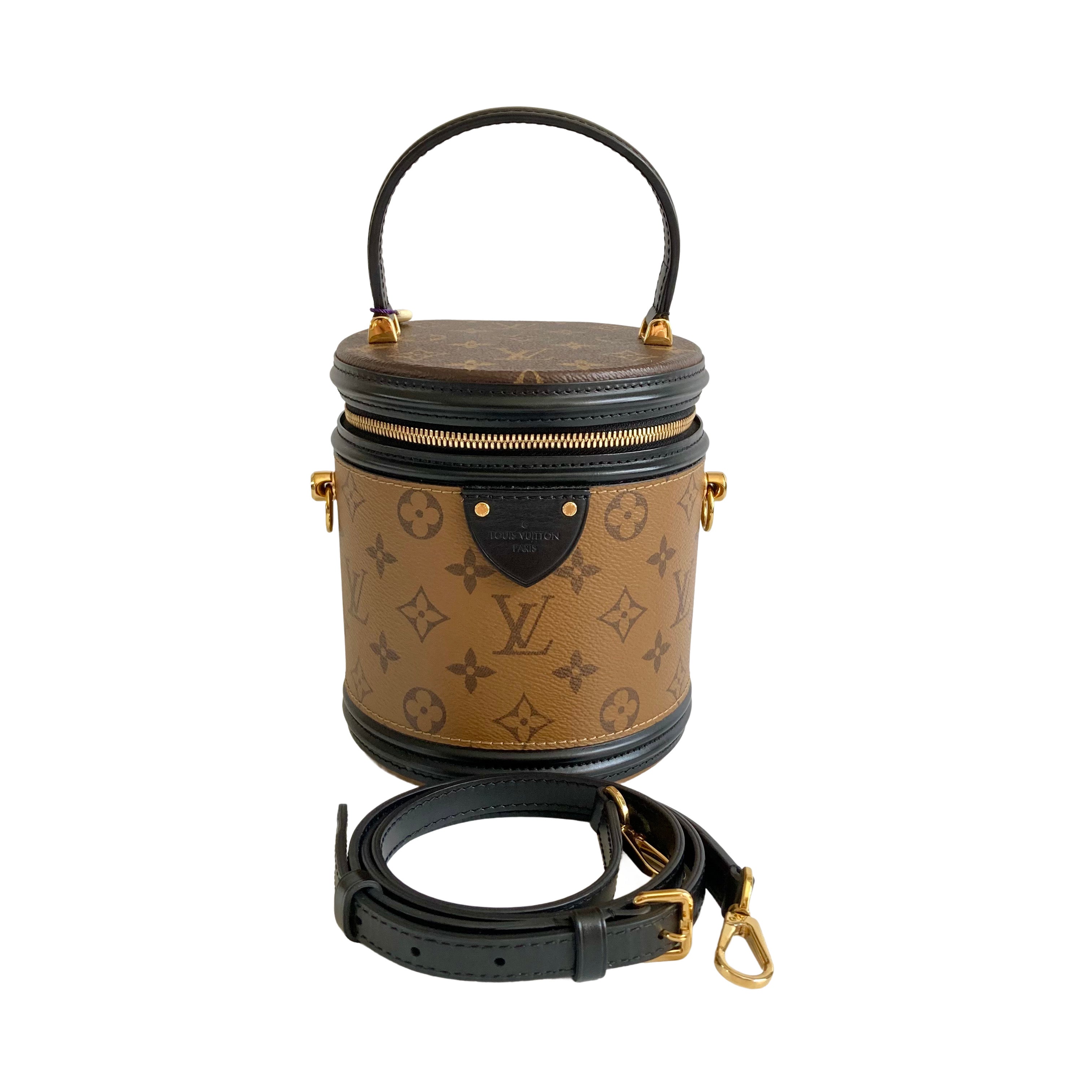 Louis Vuitton Cannes Reverse Monogram Shoulder Bag Microchip LV1032