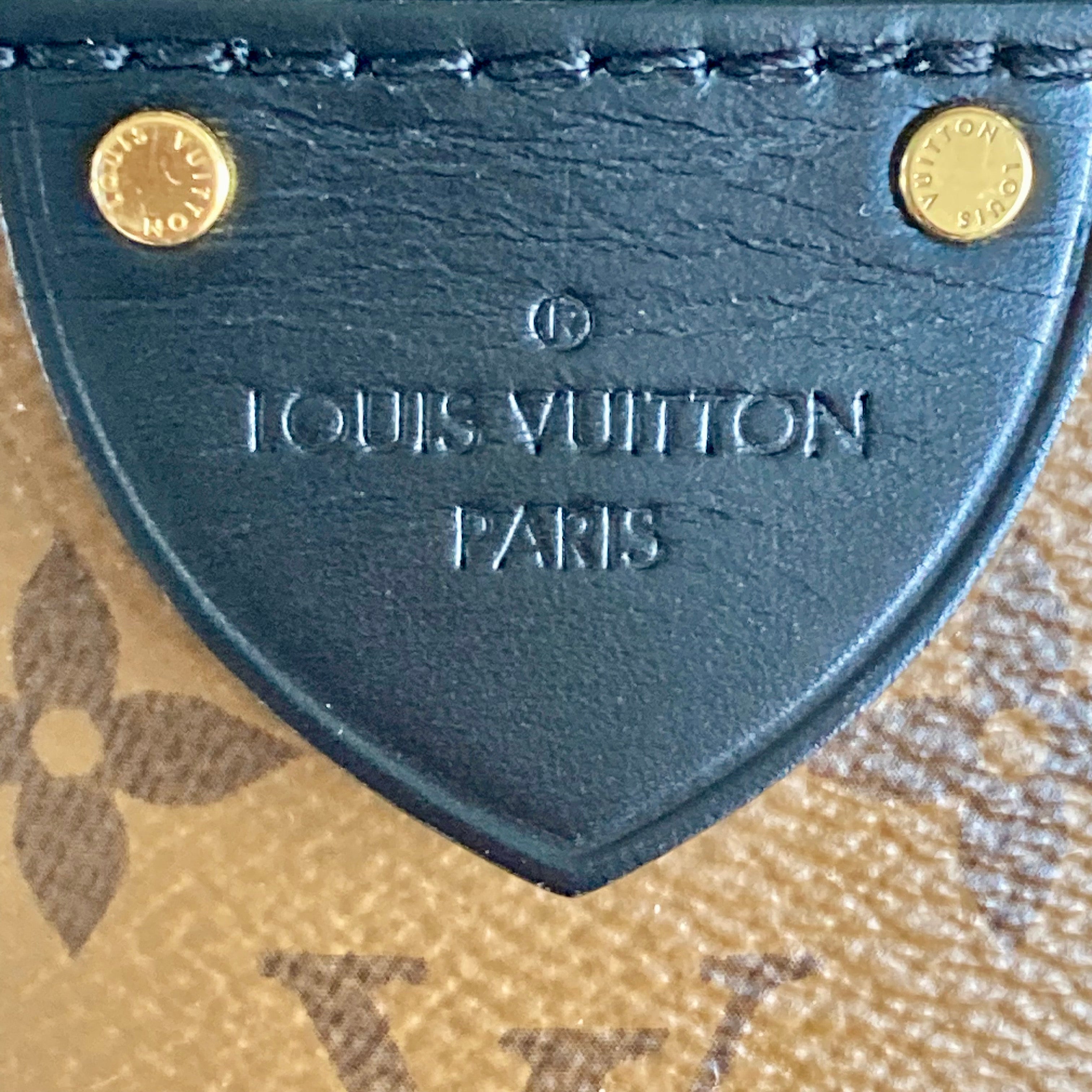Louis Vuitton Cannes Reverse Monogram Shoulder Bag Microchip LV1032