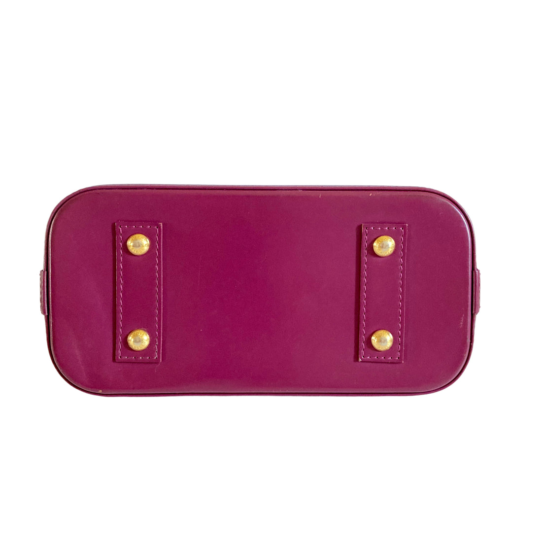 Louis Vuitton Classic Monogram Totem Alma BB Magenta Purple LV487