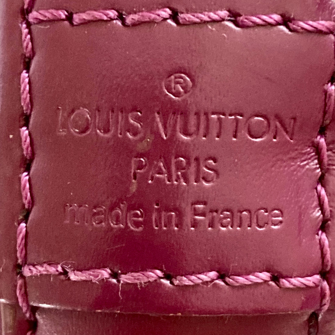 Louis Vuitton Classic Monogram Totem Alma BB Magenta Purple LV487
