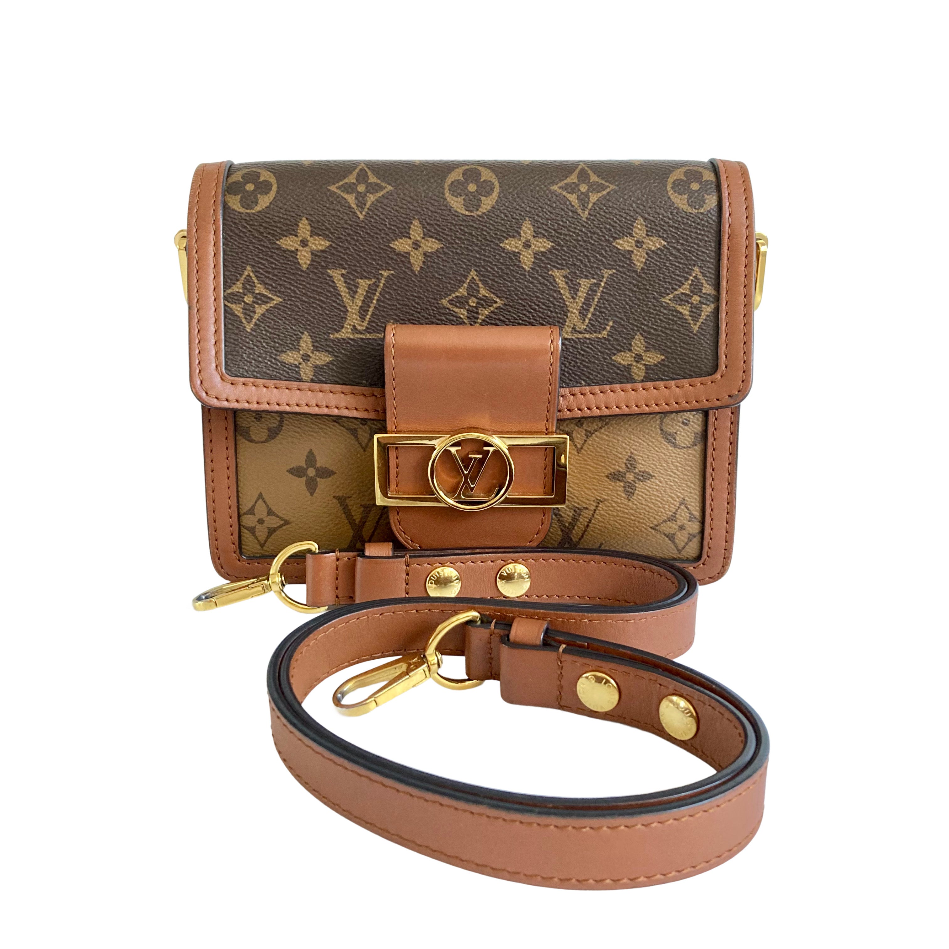 Louis Vuitton Reverse Monogram Dauphine Mini LV949AD