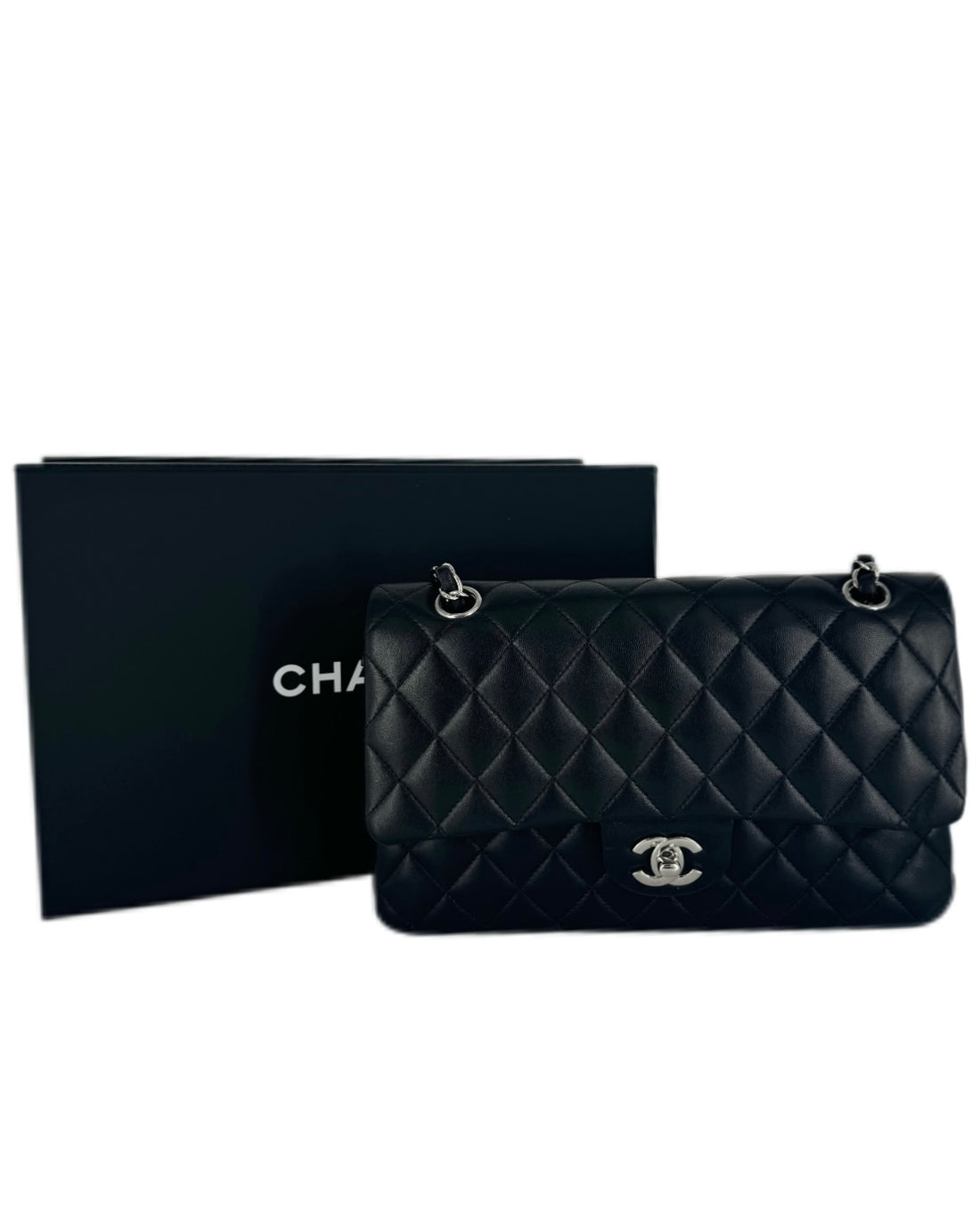 Chanel Lambskin Double Flap Microchipped 2023 Fullset