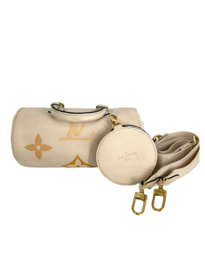 Louis Vuitton Monogram Giant By The Pool Papillon BB Cream Microchipped