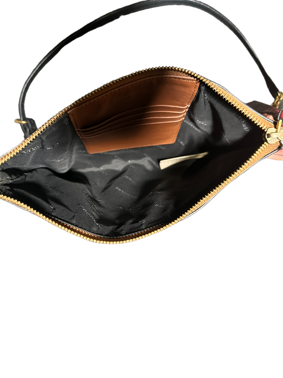 Burberry Horseferry Check and Leather Mini Shoulder Bag With Chain