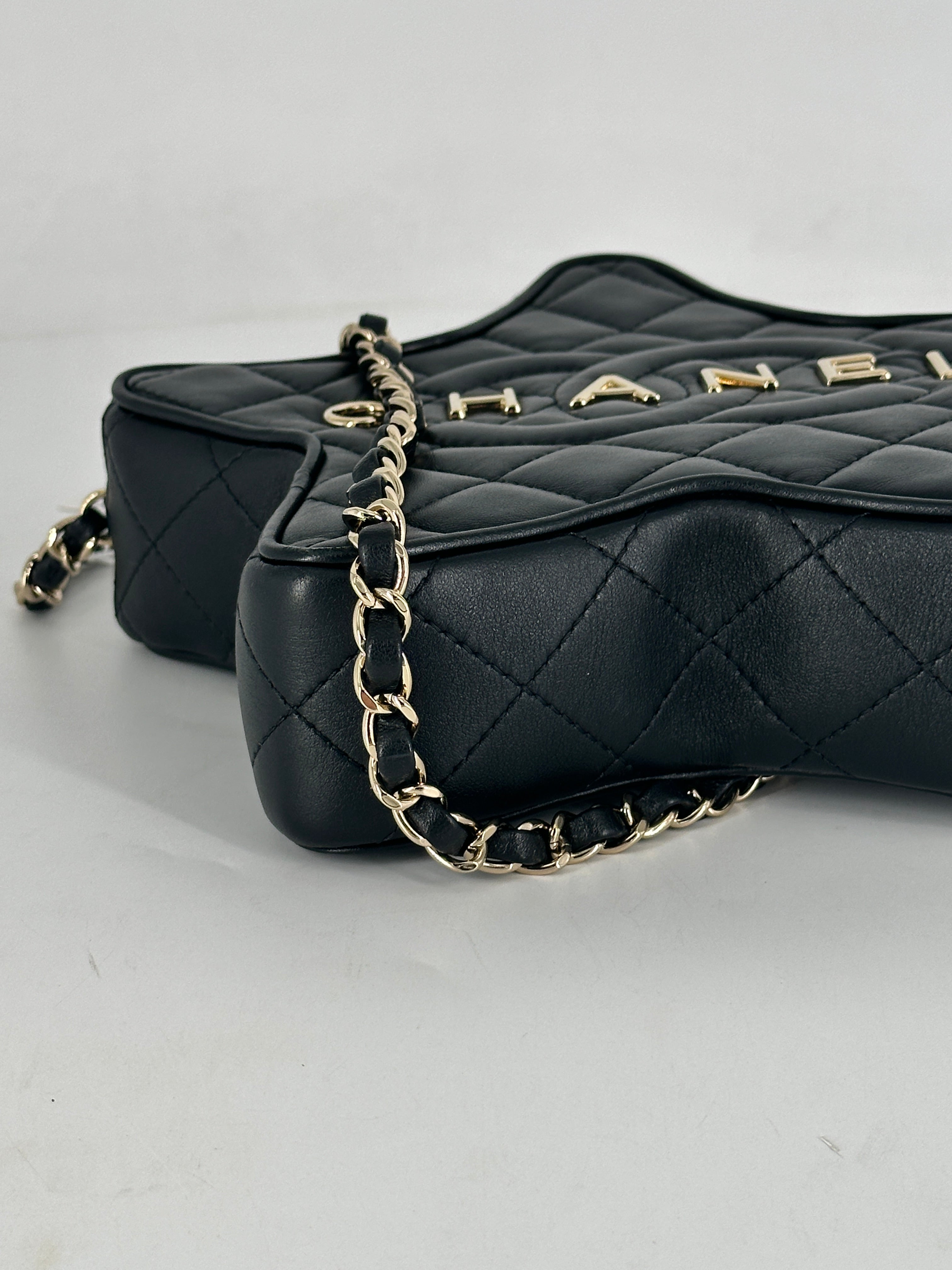 Chanel 24C Cruise Collection Walk of Fame Star Bag Black Microchipped 2024