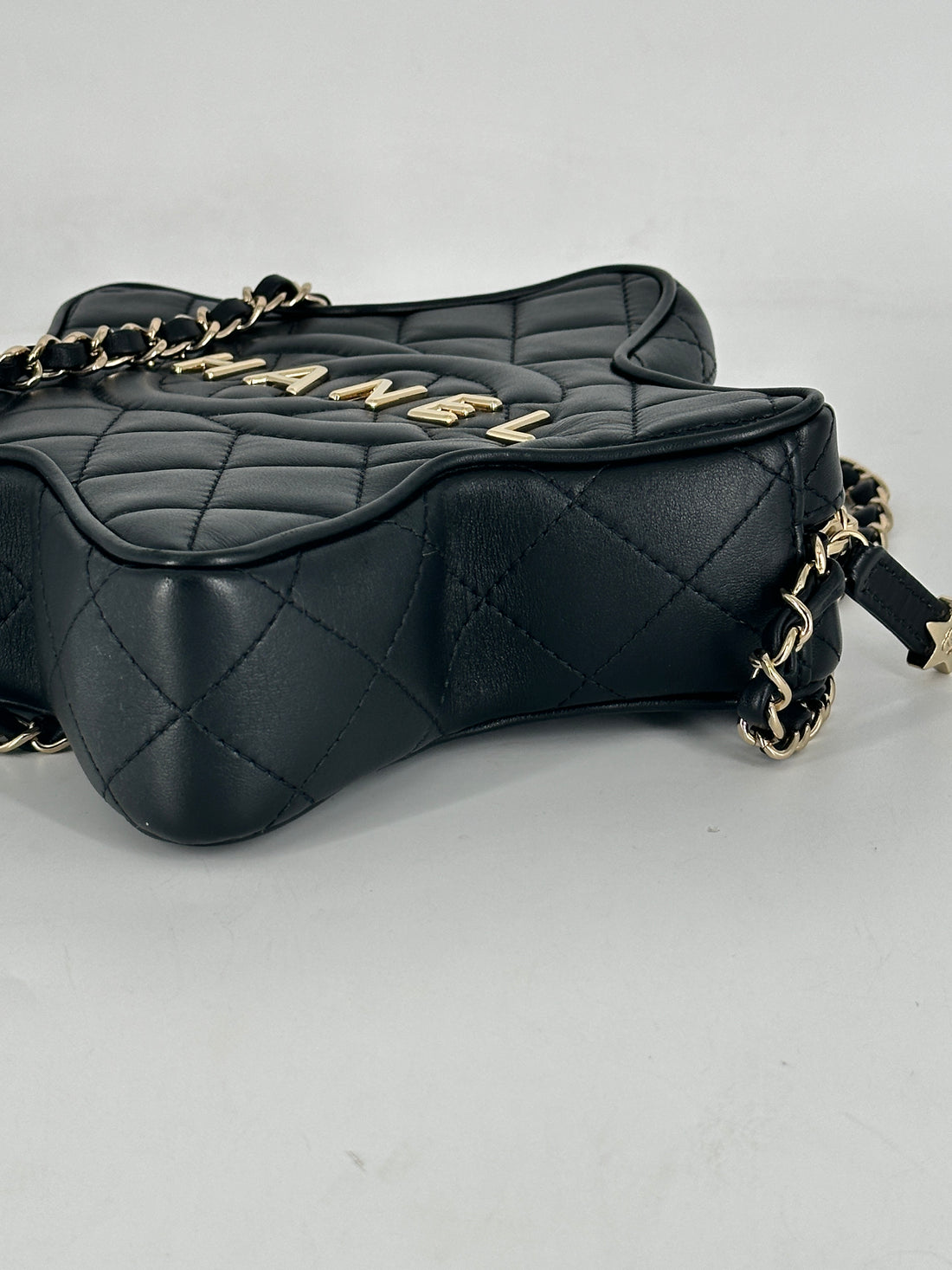 Chanel 24C Cruise Collection Walk of Fame Star Bag Black Microchipped 2024
