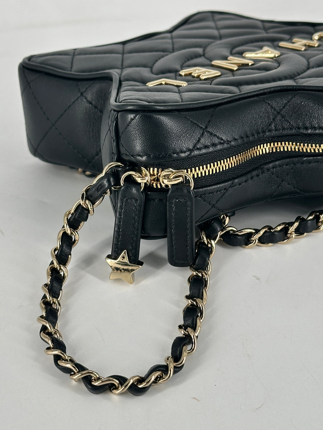 Chanel 24C Cruise Collection Walk of Fame Star Bag Black Microchipped 2024