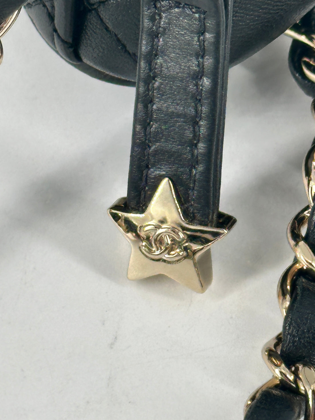 Chanel 24C Cruise Collection Walk of Fame Star Bag Black Microchipped 2024