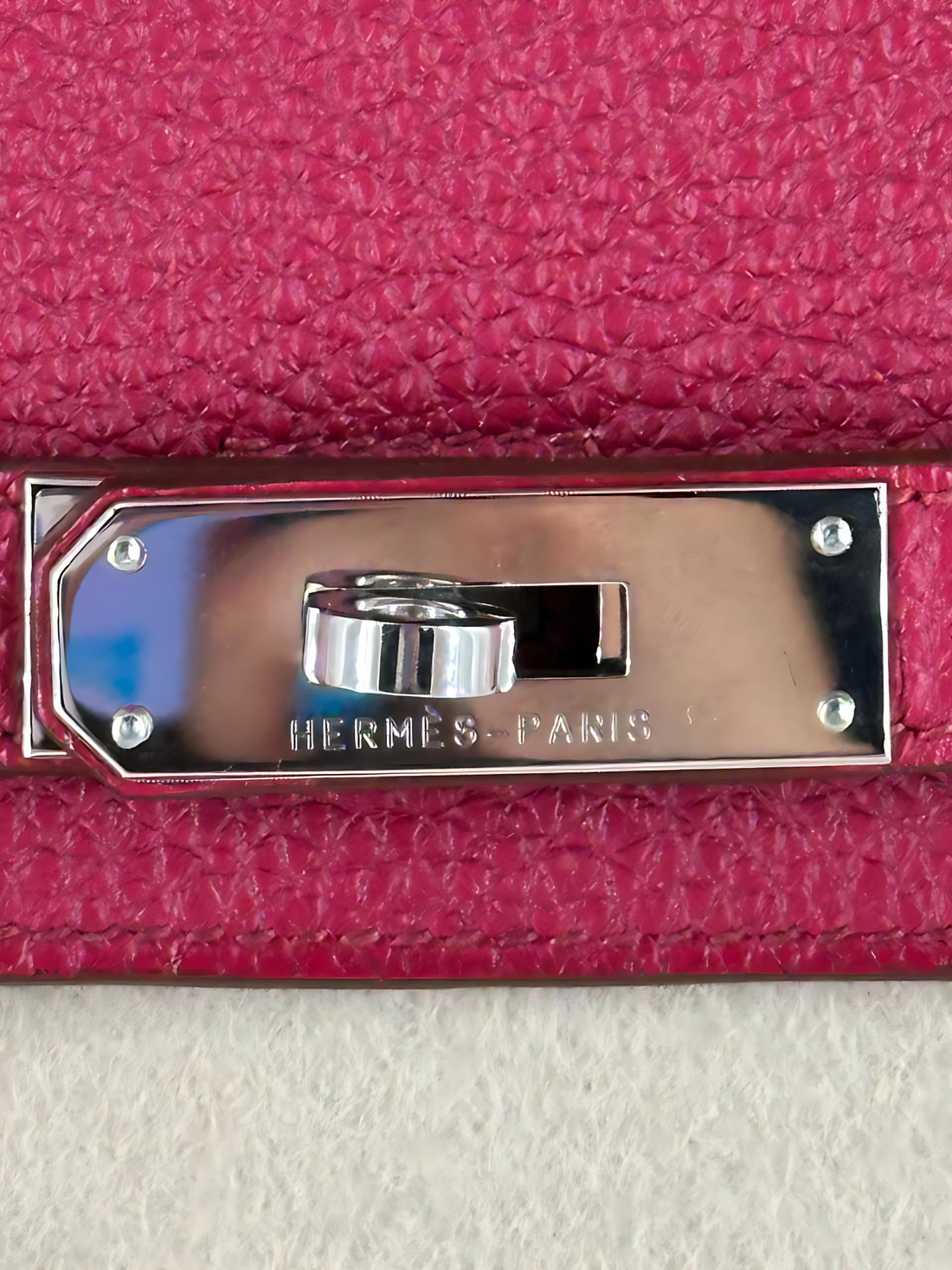 Hermes Birkin 30 Rouge Palladium Square N 2010