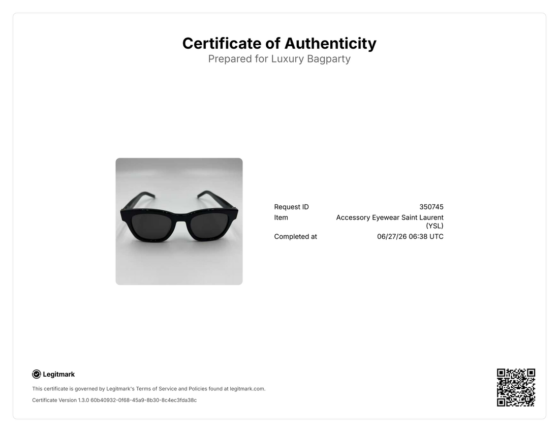 Saint Laurent Sunglasses SL M124 001 SLG02