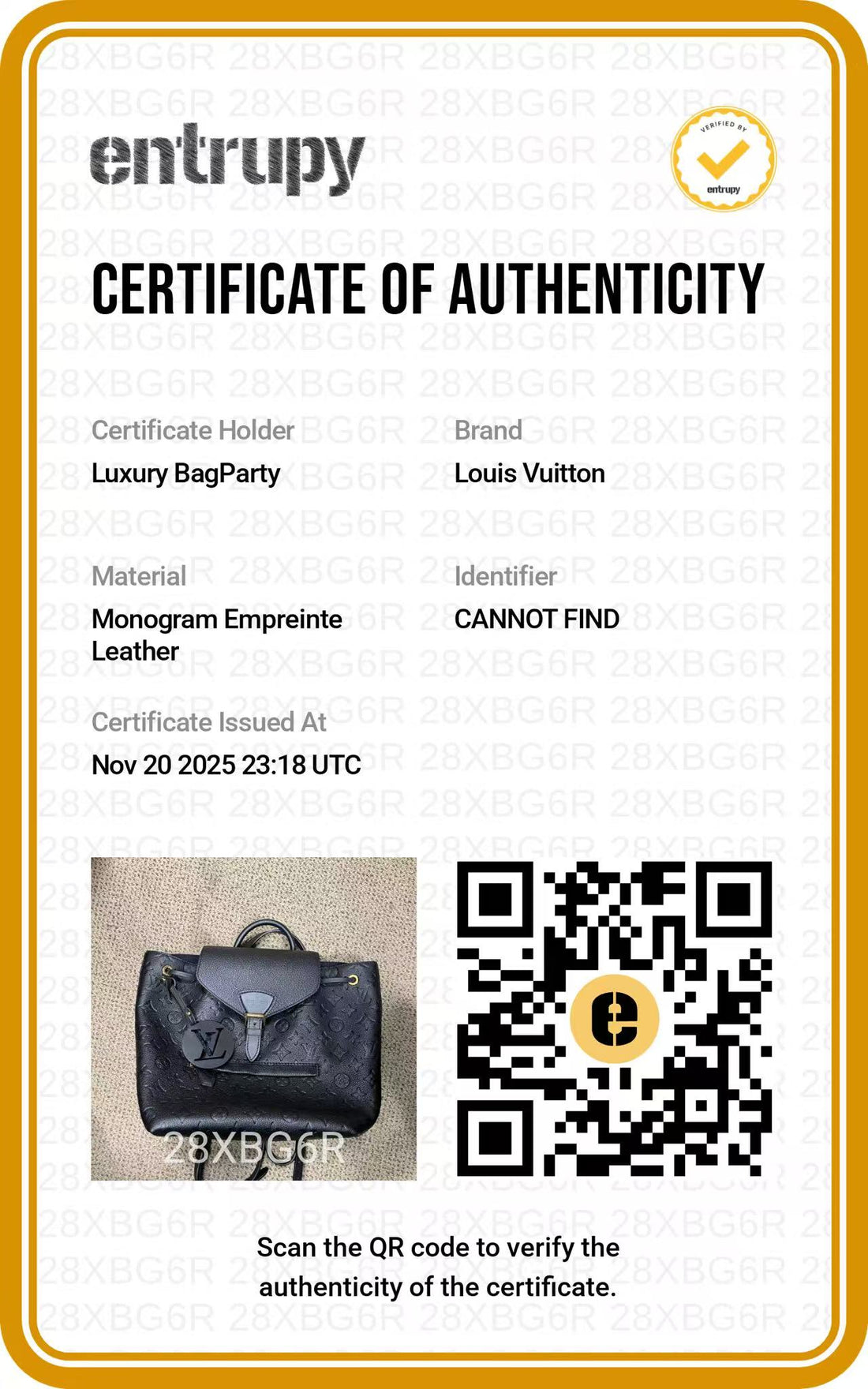 Louis Vuitton Monogram Montsouris Backpack Black LV1312NA