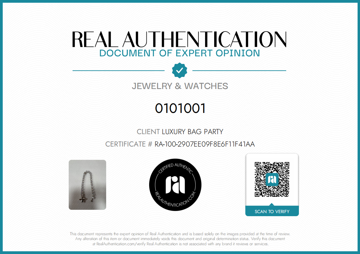 Louis Vuitton Crystal Link Bracelet LVB02