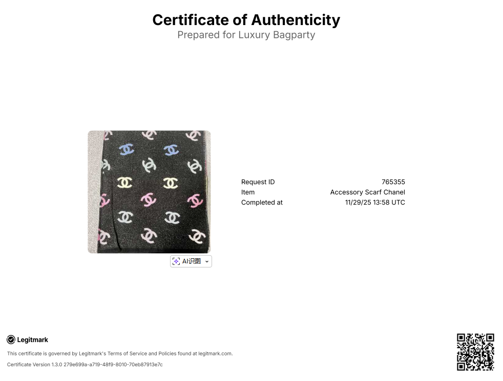 Chanel Rainbow Shiny Multicolor CC Logo Cashmere Wool Scarf  2024 Style CCS02
