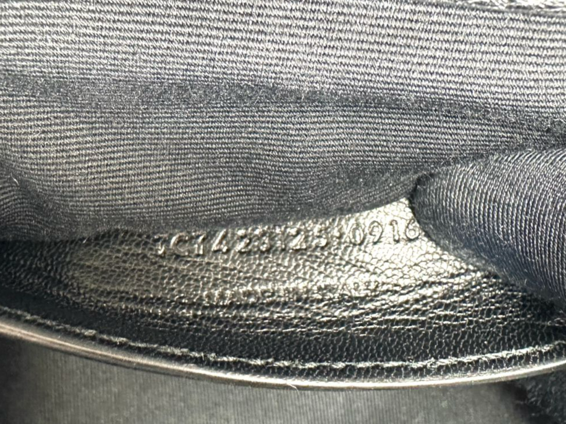Saint Laurent College Black Leather Shoulder Bag SL290