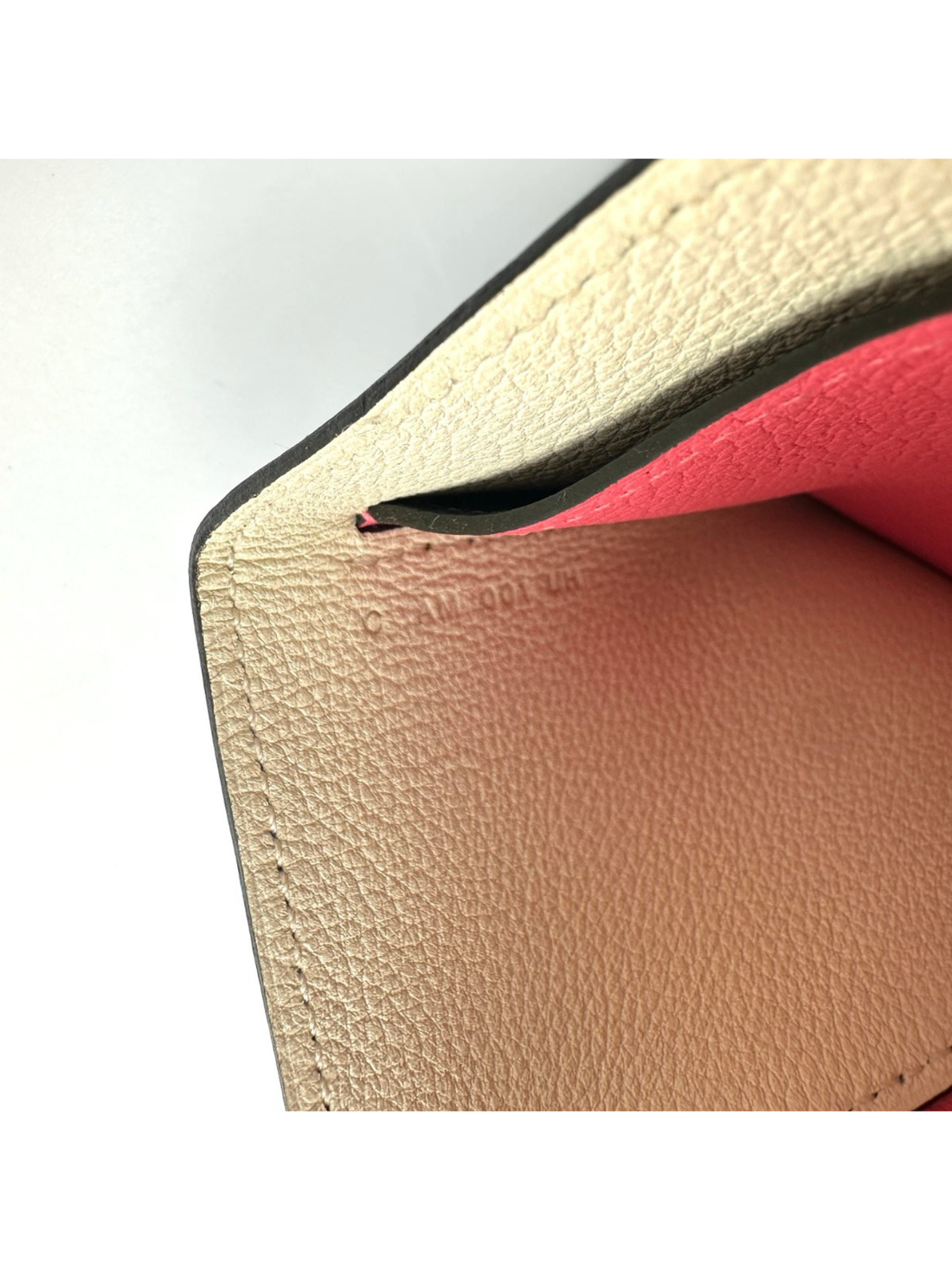 Hermes Black/Blue Leather Card Holder HR194